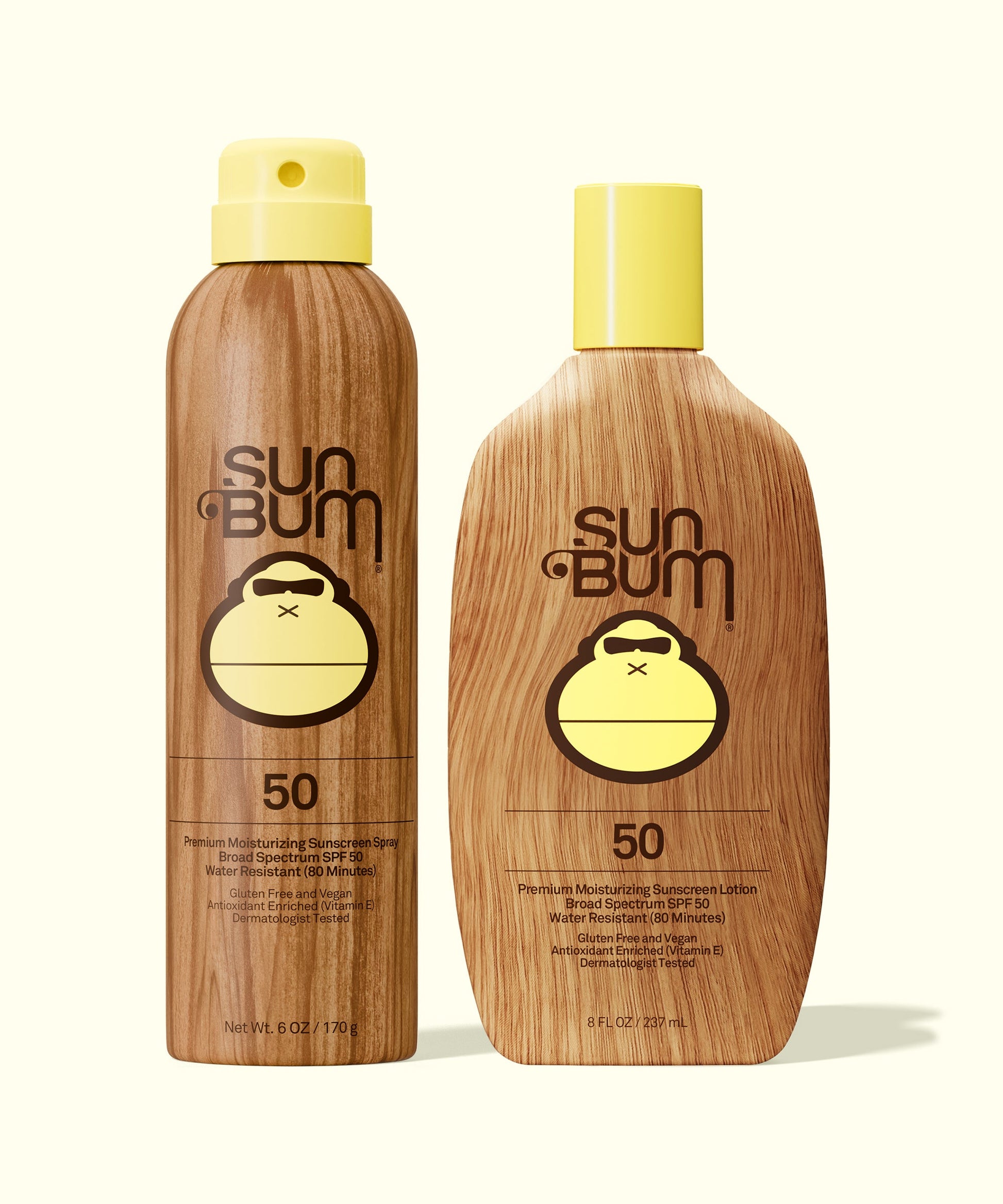 SPF 50 Spray + Lotion Bundle - 8oz Bottle / 6oz Spray