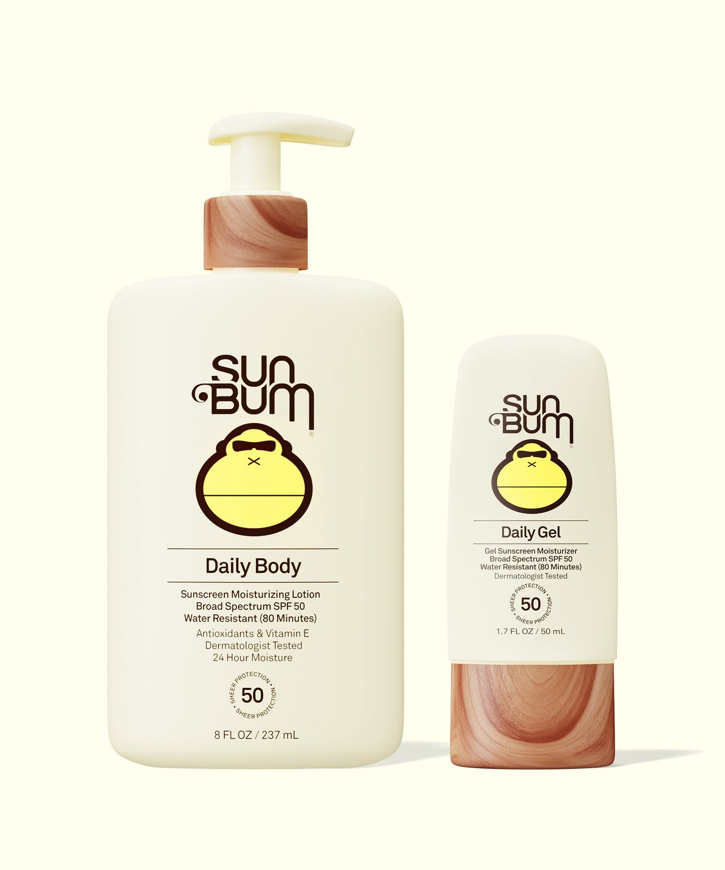 Daily Body + Face Gel Bundle - 1.7FL oz Bottle / 1.7FL oz Bottle