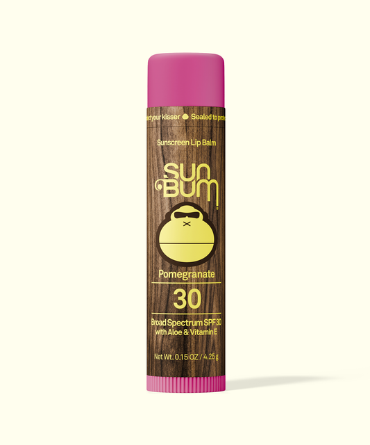 Original SPF 30 Sunscreen Lip Balm - Pomegranate - Pomegranate / SPF 30